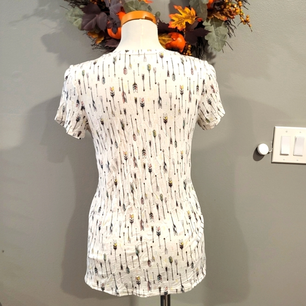 Arrow V-Neck Tee by Mudd - Picture 12 of 14